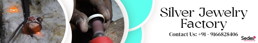 Silver Jewelry Factory in India